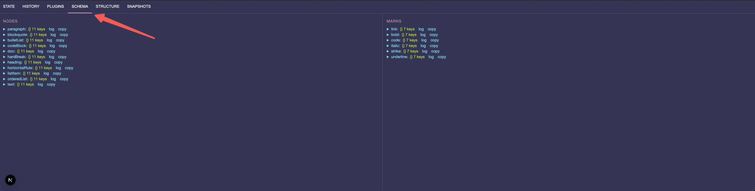 prosemirror-devtools